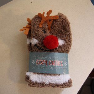 FREE W PURCHASE Fleece Christmas Socks